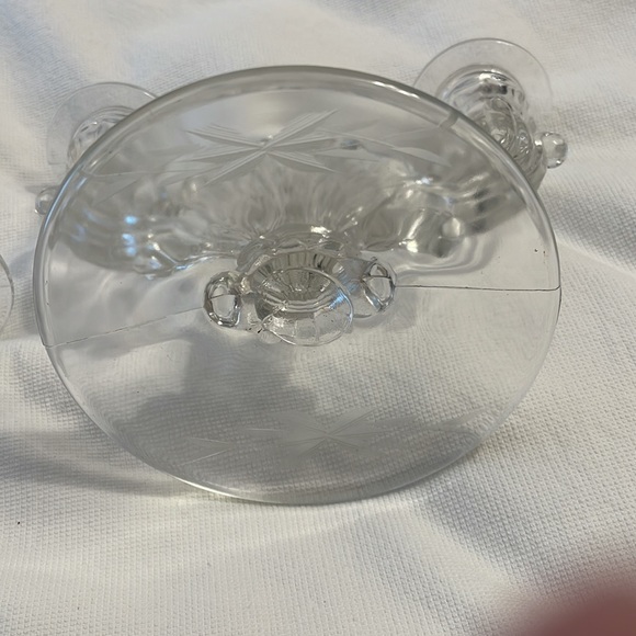 Crystal candle holders - Picture 4 of 7